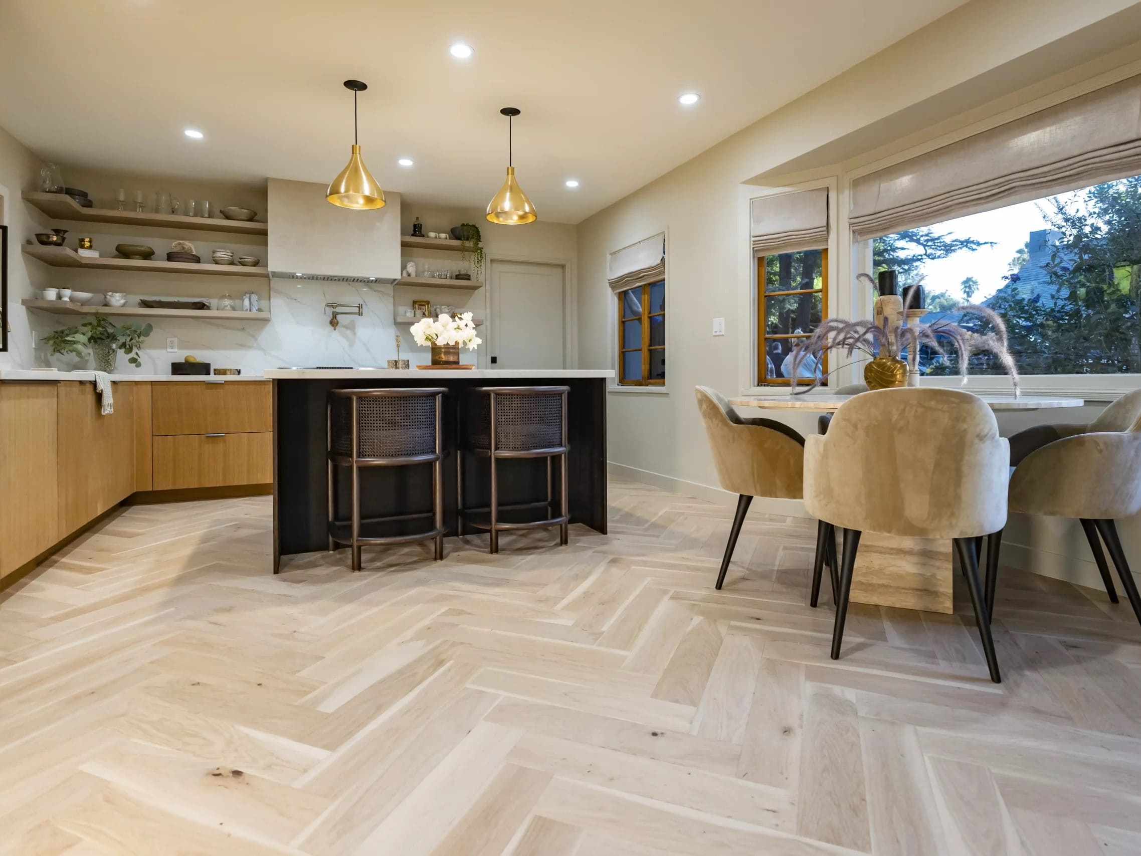 Herringbone Patterned Floors: A Classic Twist